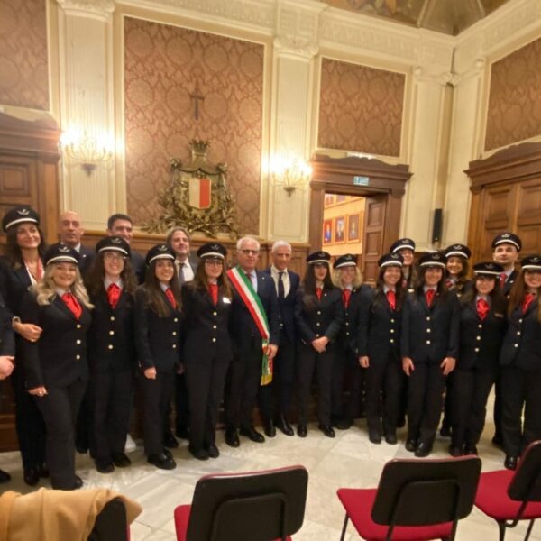 Ieri mattina a Palazzo di Città il Giuramento da Pubblici Ufficiali di 15 Nuovi Capitreno di Trenitalia